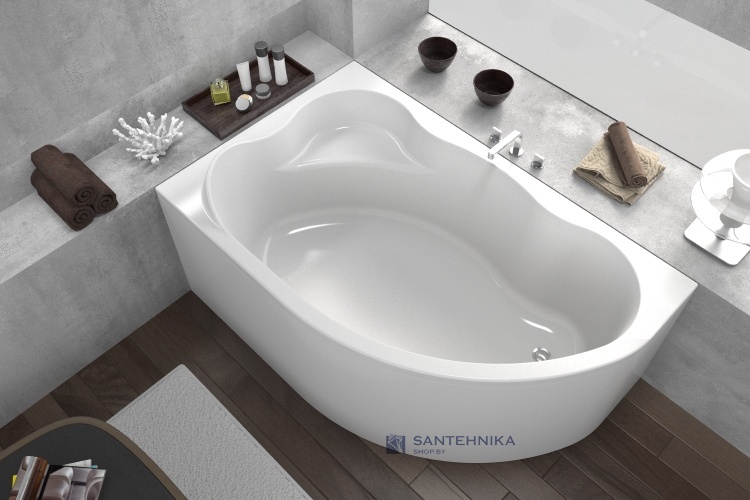 Акриловая ванна Kolpa-san Amadis New 160x100 правая (Basis+)