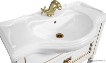 Тумба под умывальник Roca America Evolution L 85 см дуб молочный - фото2