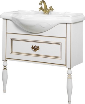 Тумба под умывальник Roca America Evolution L 85 см дуб молочный - фото