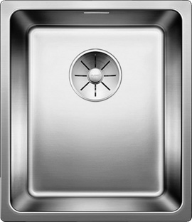 Кухонная мойка Blanco Andano 340-IF (зеркальная полировка, без клапана-автомата) - фото