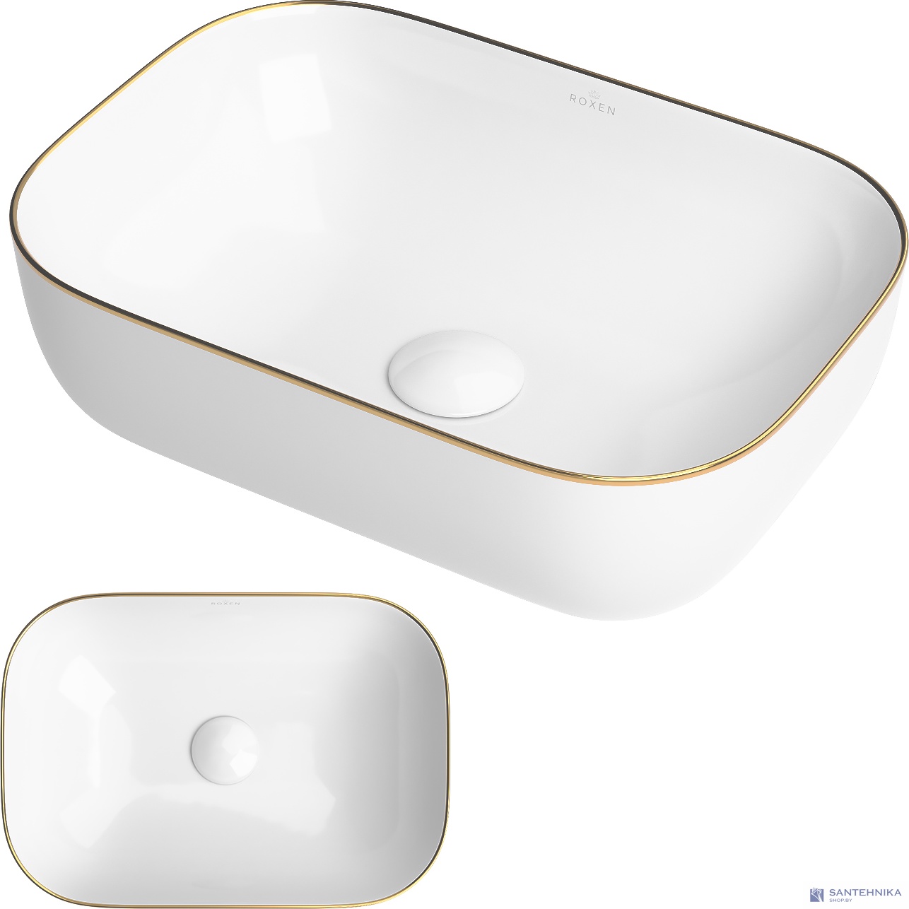 Умывальник Roxen Antares Gold 570160-G