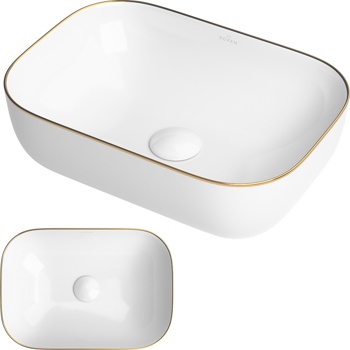 Умывальник Roxen Antares Gold 570160-G - фото