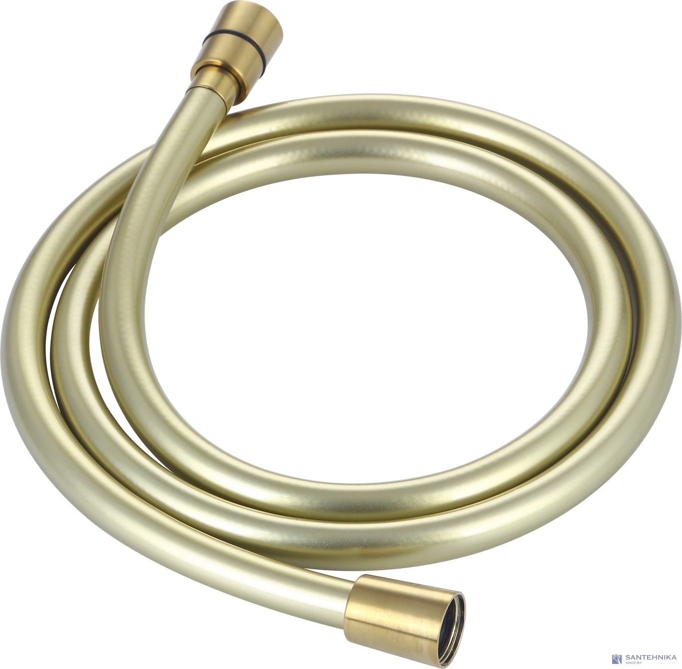 Шланг для душа 1,0 м AQUAme AQM1501BG, матовое золото