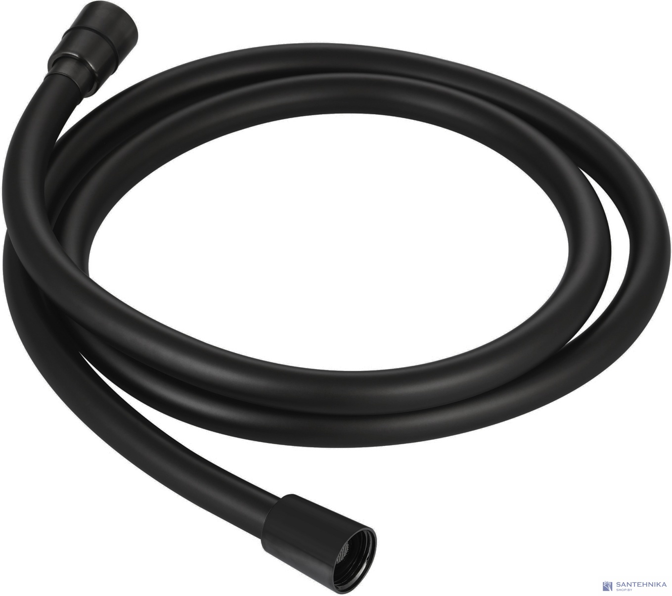 Шланг для душа 1,5 м AQUAme AQM1502MB, черный