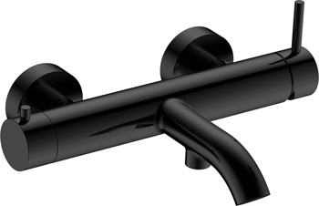 Смеситель для ванны AQUAme Siena AQM6212MB, черный - фото