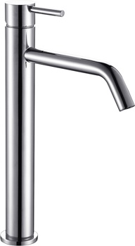 Смеситель для умывальника высокий AQUAme Siena AQM6214CR, хром - фото