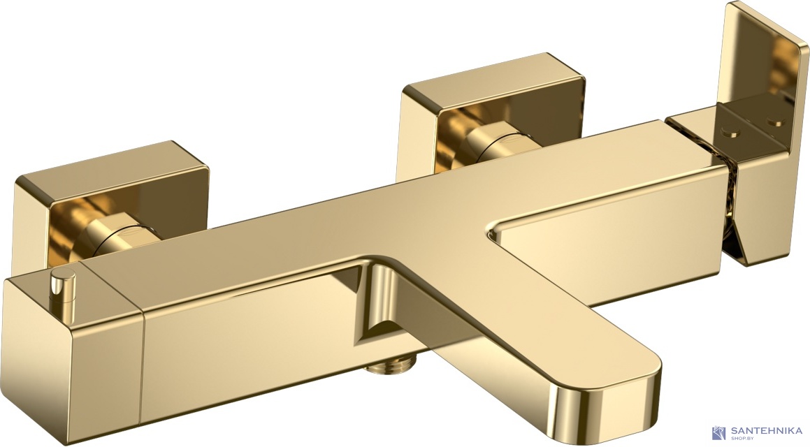 Смеситель для ванны AQUAme Savona AQM6812GG, золото