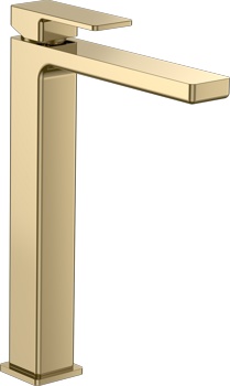 Смеситель для умывальника высокий AQUAme Savona AQM6814GG, золото - фото