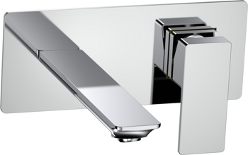 Смеситель для умывальника скрытого монтажа AQUAme Savona AQM6815CR, хром - фото