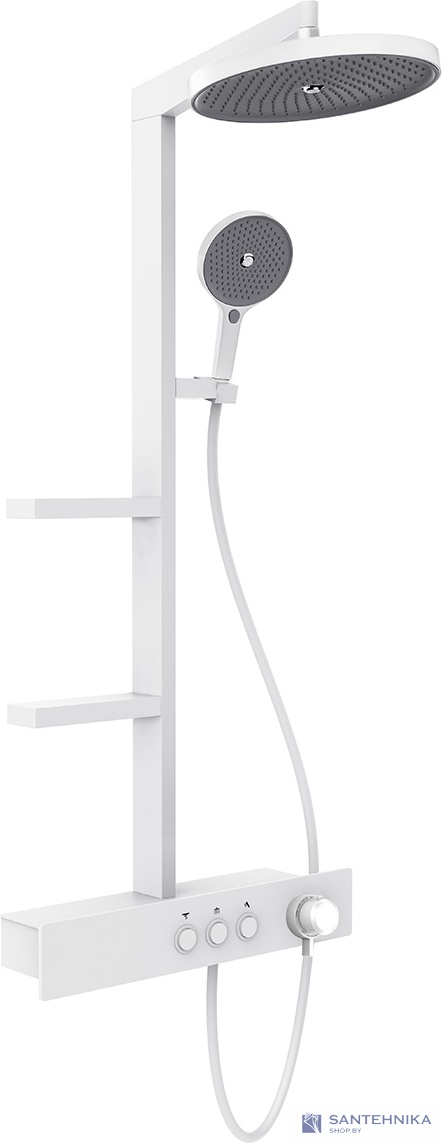 Душевая система для ванны AQUAme AQM8005W, белый
