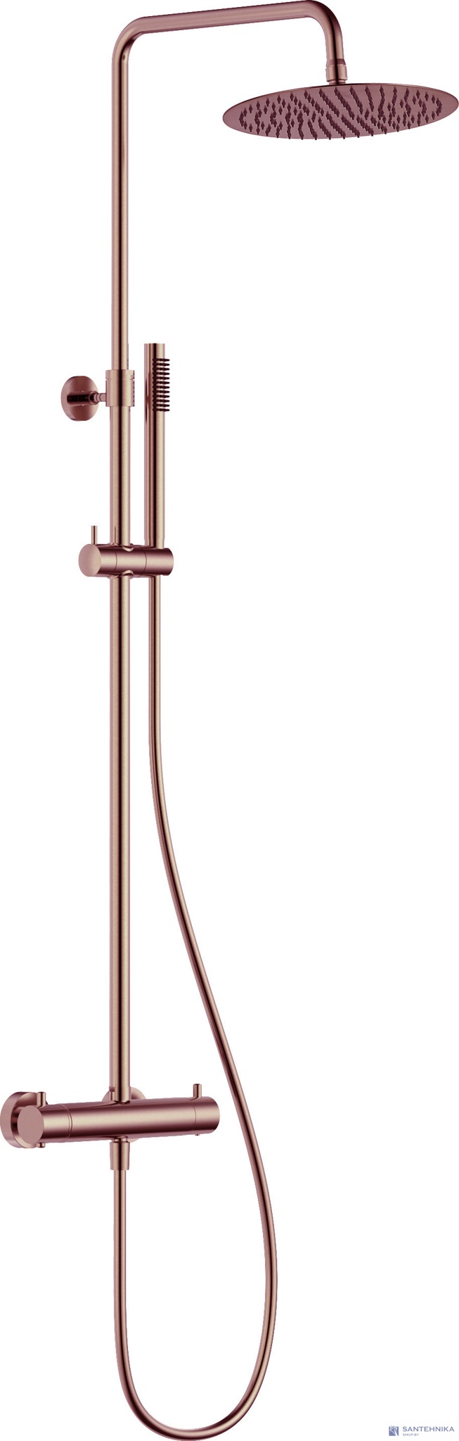 Душевая система AQUAme AQM8006BC, медь