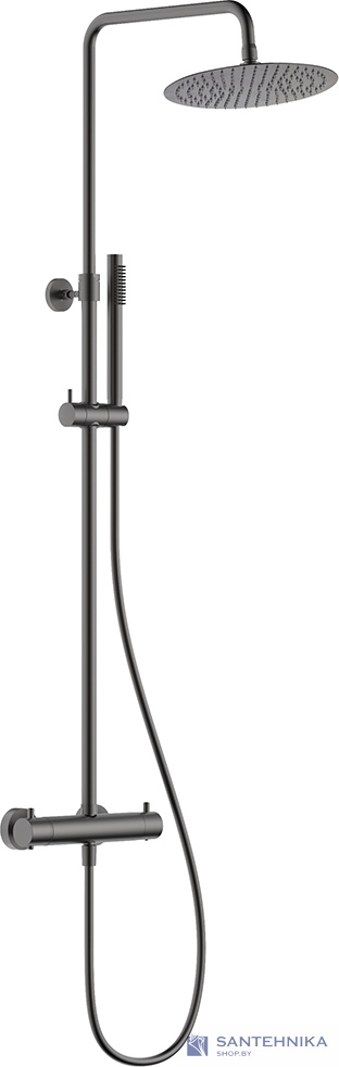 Душевая система AQUAme AQM8006GM, графит