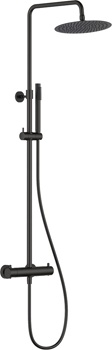 Душевая система AQUAme AQM8006MB, черный - фото