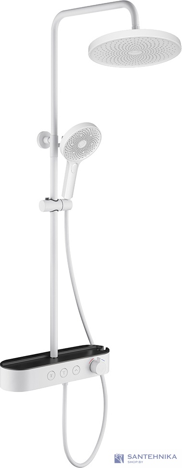 Душевая система для ванны AQUAme AQM8009W, белый