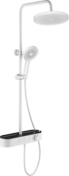 Душевая система для ванны AQUAme AQM8009W, белый - фото