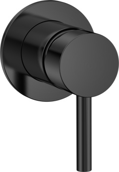 Смеситель 1-но канальный скрытого монтажа AQUAme Siena AQM8804MB, черный - фото