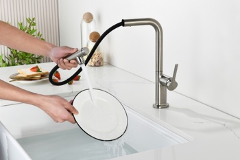 Смеситель для кухни AQUAme Cucina AQM9903BN, никель - фото2