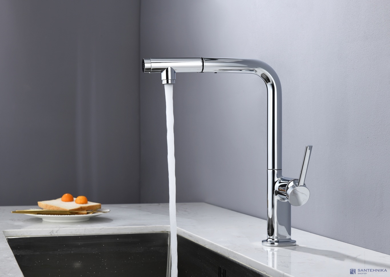 Смеситель для кухни AQUAme Cucina AQM9903CR, хром