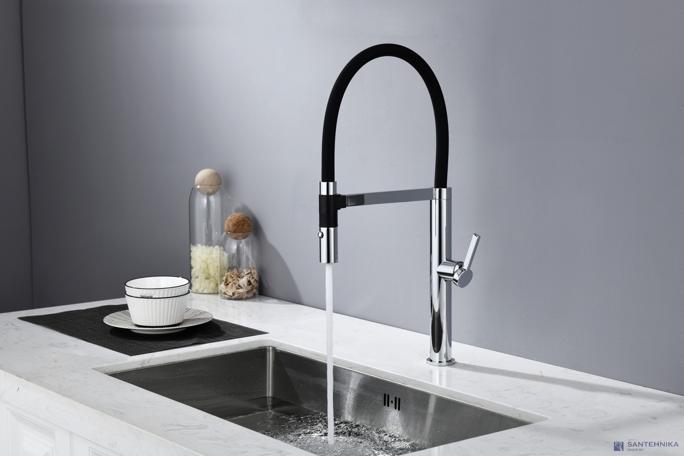 Смеситель для кухни AQUAme Cucina AQM9904CR, хром