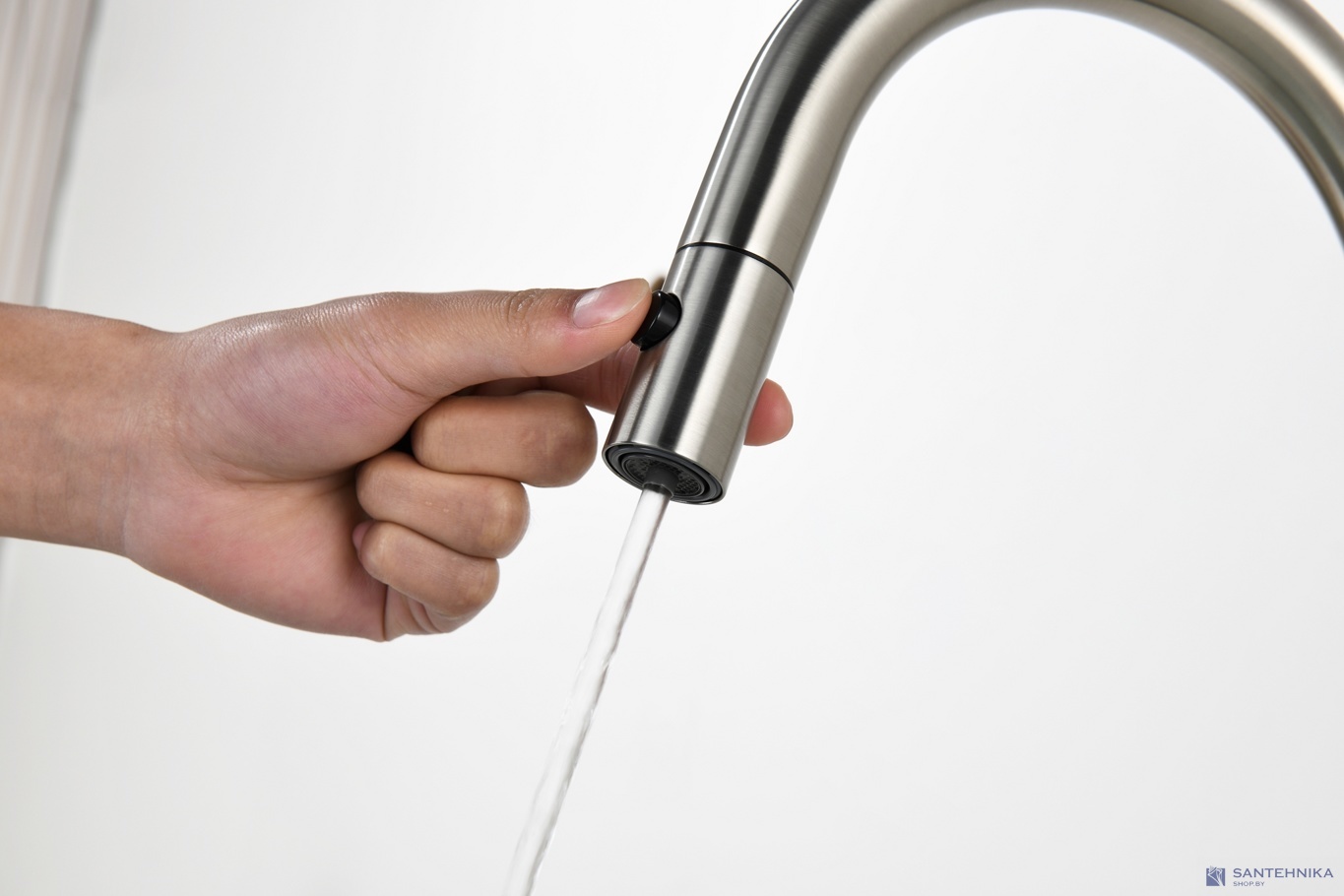 Смеситель для кухни AQUAme Cucina AQM9905BN, никель