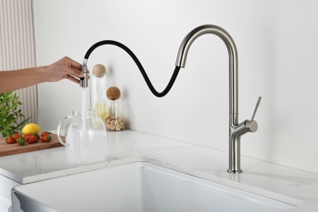 Смеситель для кухни AQUAme Cucina AQM9905BN, никель - фото2