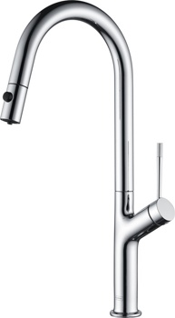 Смеситель для кухни AQUAme Cucina AQM9905CR, хром - фото