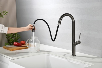 Смеситель для кухни AQUAme Cucina AQM9905GM, графит - фото2