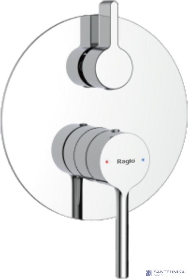 Душевая система скрытого монтажа для ванны Raglo R20272.09314371