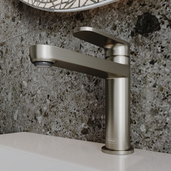 Смеситель для умывальника AQUAme Novara AQM6910BN, никель - фото2