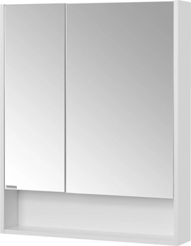 Зеркальный шкаф Aquaton Сканди 90 белый 1A252302SD010 - фото