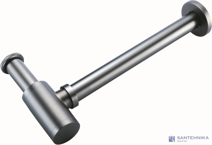 Сифон для раковины Boheme Chrome 609-SGM, графит глянец