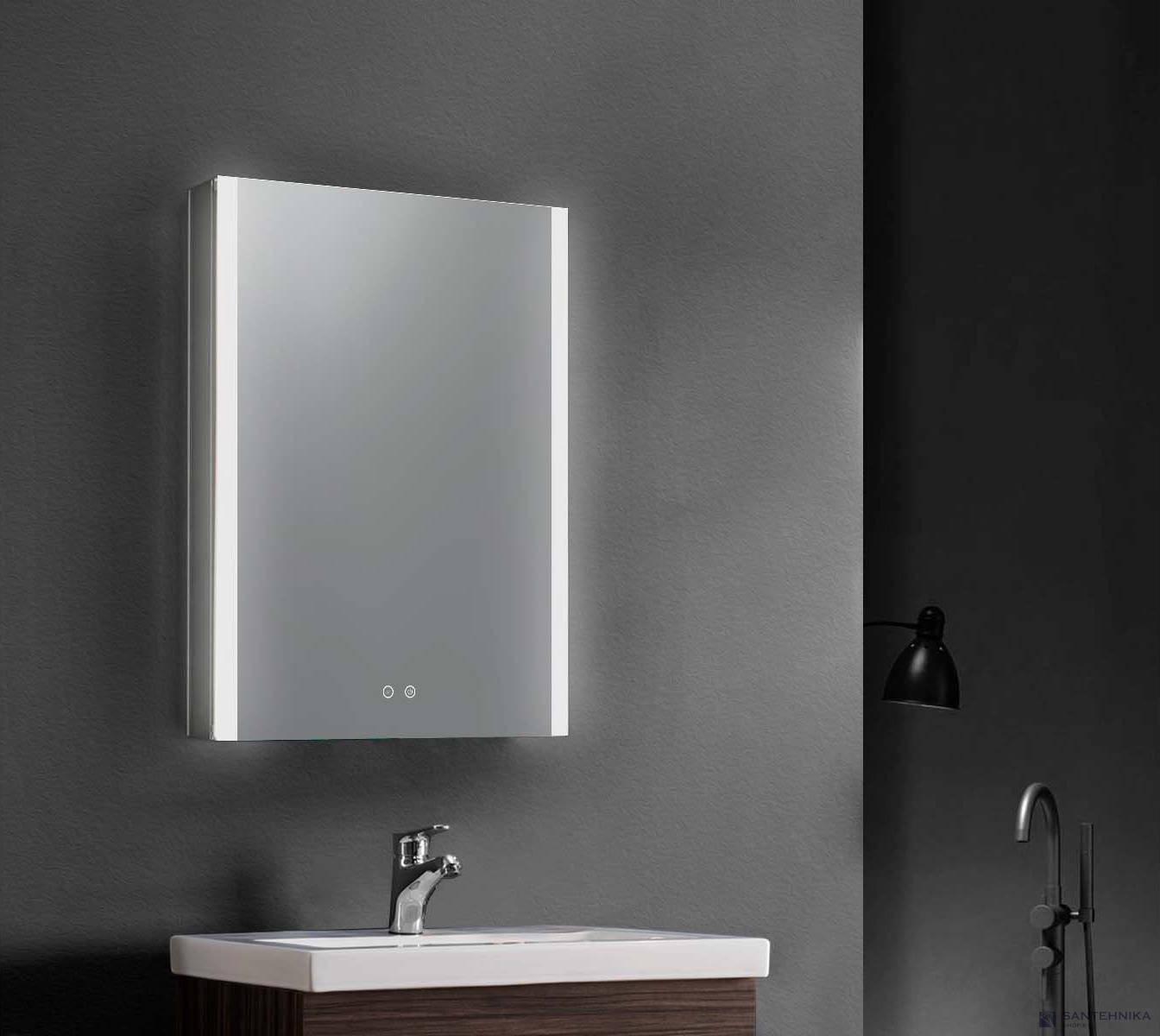 Зеркальный шкаф Aquatek AQ7609-MLC 60 см 