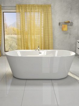 Акриловая отдельностоящая ванна BelBagno BB14 - фото2