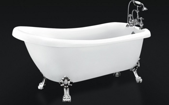 Акриловая отдельностоящая ванна BelBagno BB20 - фото