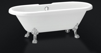 Акриловая отдельностоящая ванна BelBagno BB21 - фото