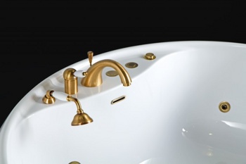 Акриловая отдельностоящая ванна BelBagno BB30-1550 - фото2
