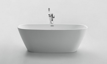 Акриловая отдельностоящая ванна BelBagno BB72-1700-W0 - фото