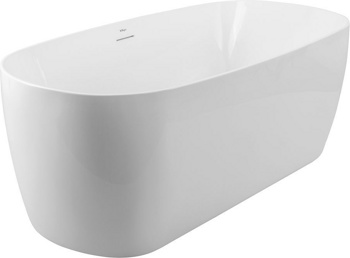 Акриловая отдельностоящая ванна BelBagno BB415-1700-800 - фото