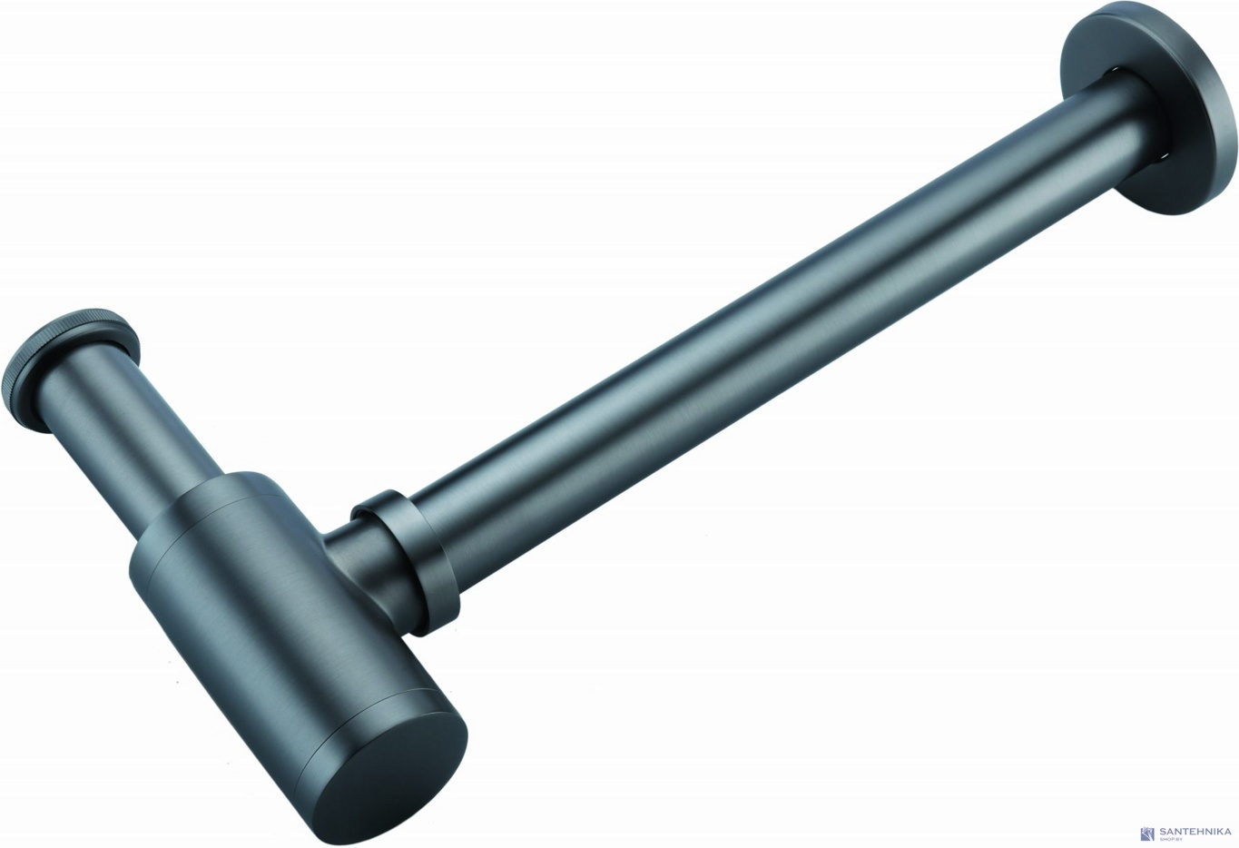 Сифон для раковины Boheme Chrome 609-GM, графит матовый