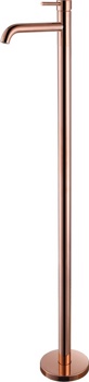 Смеситель ABBER Wasser Kreis AF8140RG напольный для раковины, розовое золото - фото