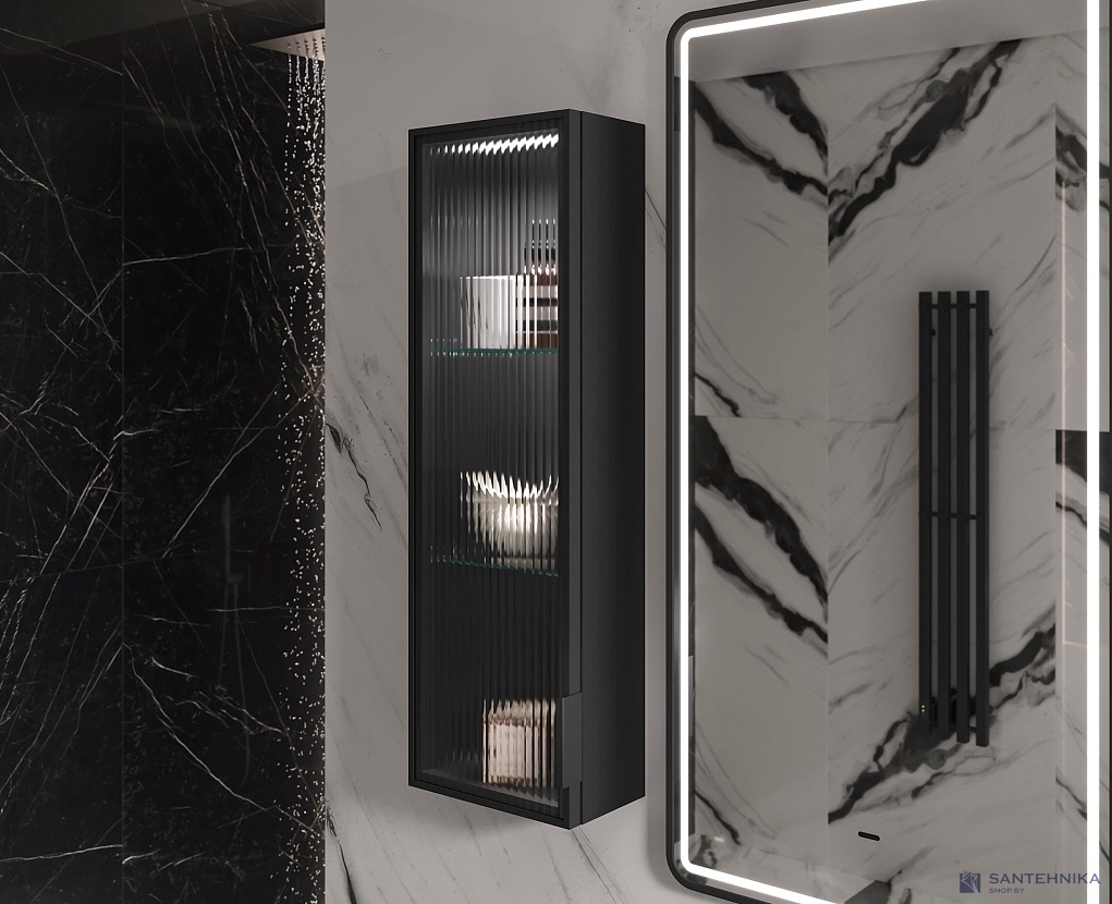 Шкафчик Equil Stoune 25.1D, дуб черный