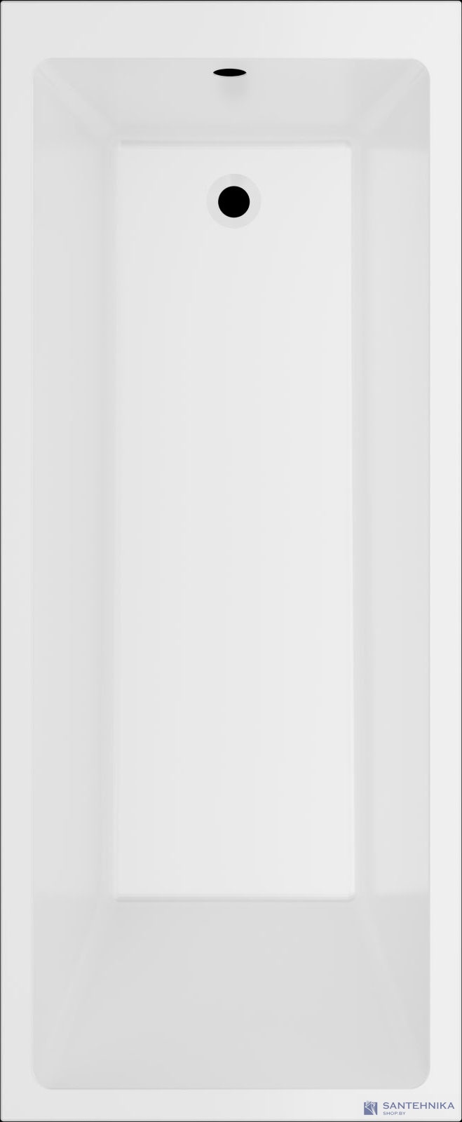 Акриловая прямоугольная ванна Bonito Home Sonata 180x80