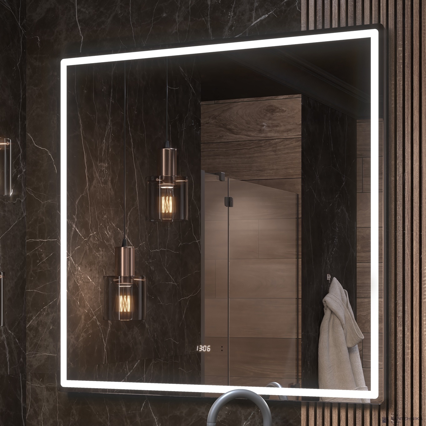 Зеркало Vigo Roberta Luxe 1000