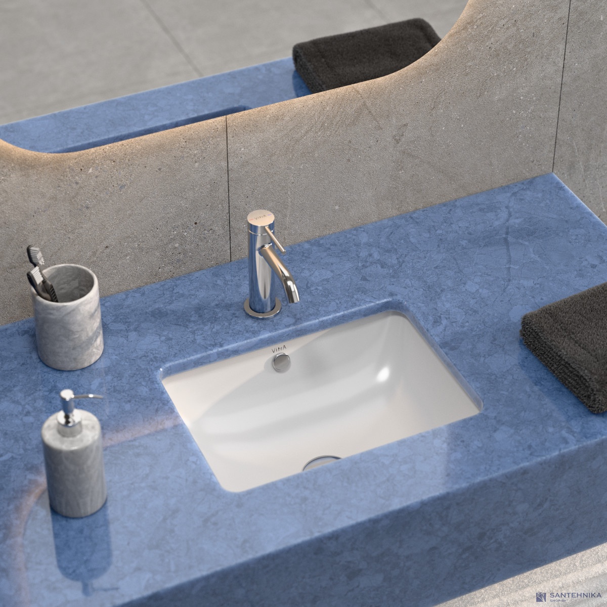 Умывальник мебельный Vitra S20 50x37 (5474B003-0618)