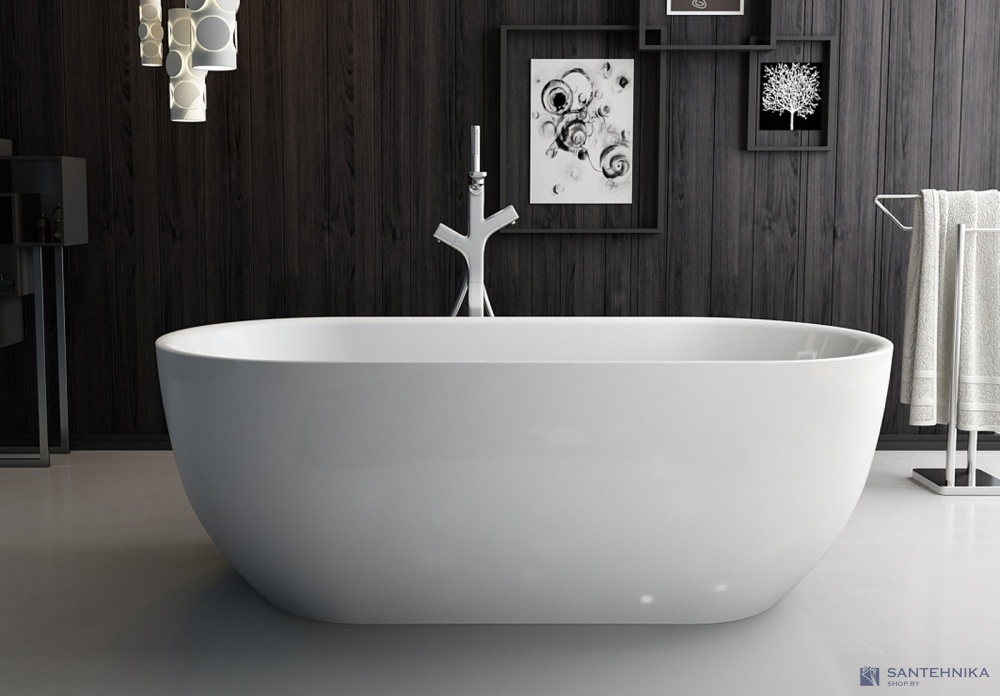 Акриловая отдельностоящая ванна BelBagno BB70-1700-800