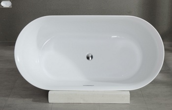 Акриловая отдельностоящая ванна Grado GD-8238-170 х 80 - фото2