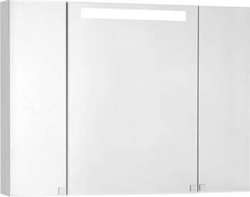 Зеркальный шкаф Aquaton Мадрид 100 белый 1A111602MA010 - фото