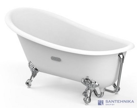Чугунная ванна Roca Carmen 160x80, белая - фото