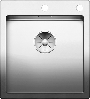 Кухонная мойка Blanco Claron 400-IF/А (зеркальная полировка, с клапаном-автоматом) - фото