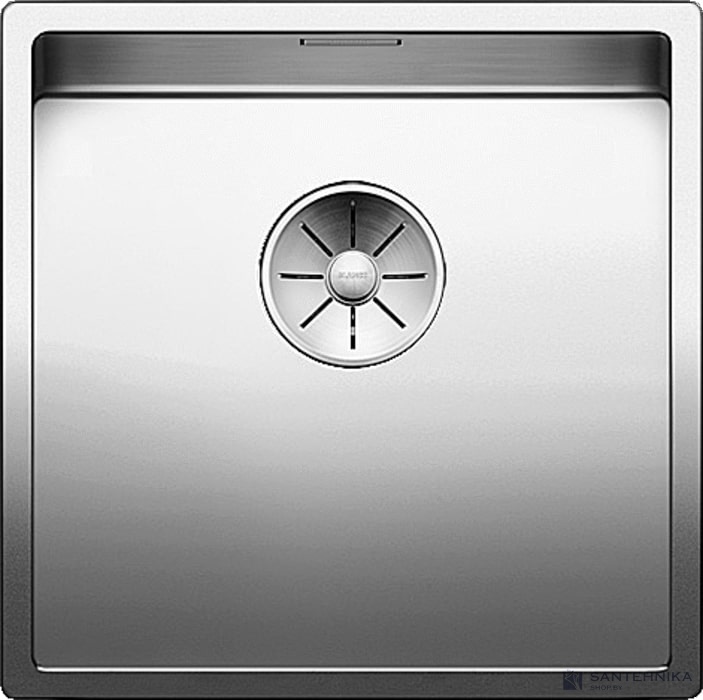 Кухонная мойка Blanco Claron 400-IF (зеркальная полировка) - фото